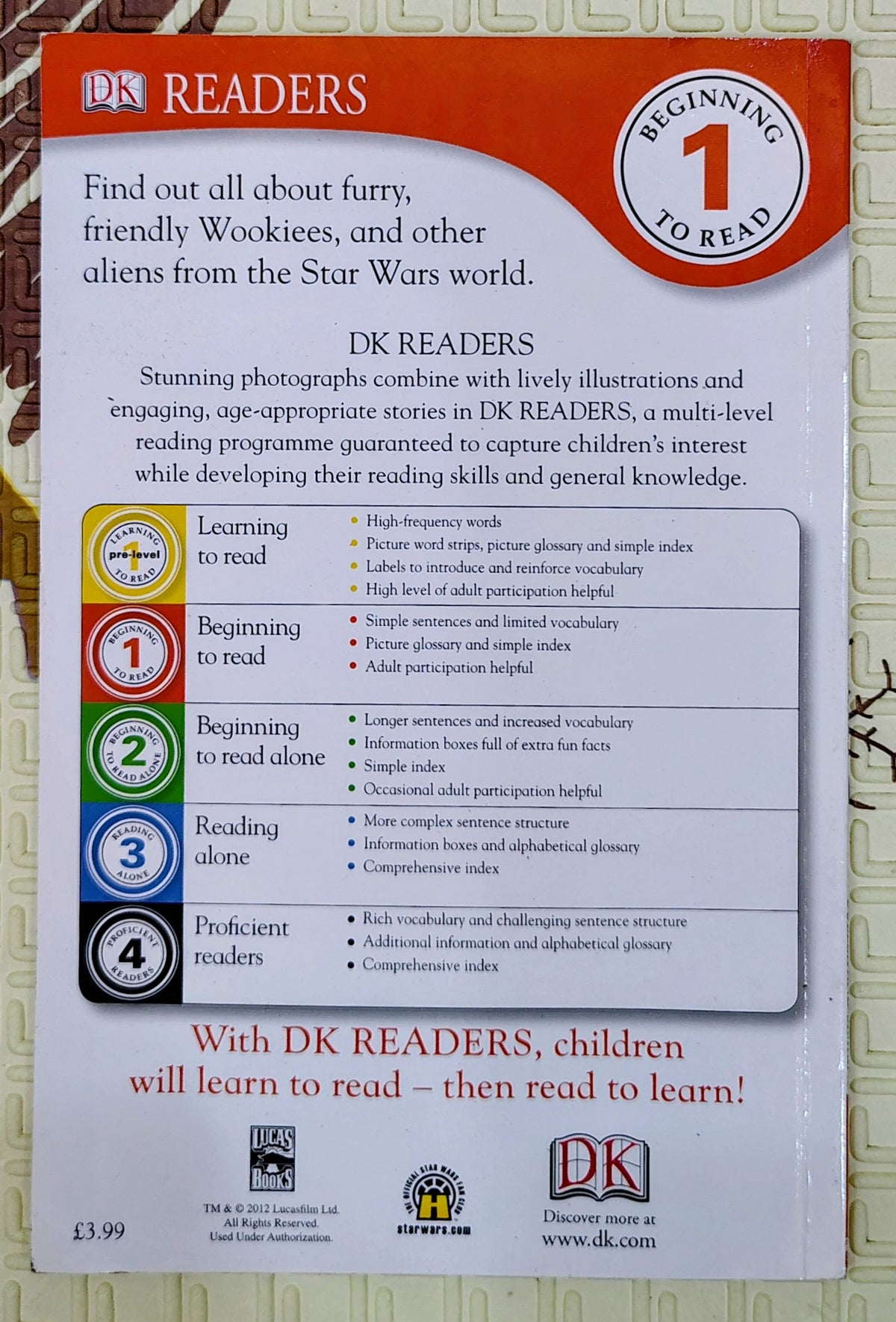 Star Wars: What is a Wookiee? by Laura Buller and Kate Simkins | DK Readers Level 1