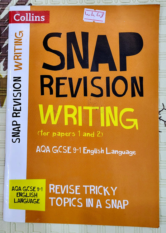 Snap Revision Writing AQA GCSE 9-1 English Language by Collins | Collins