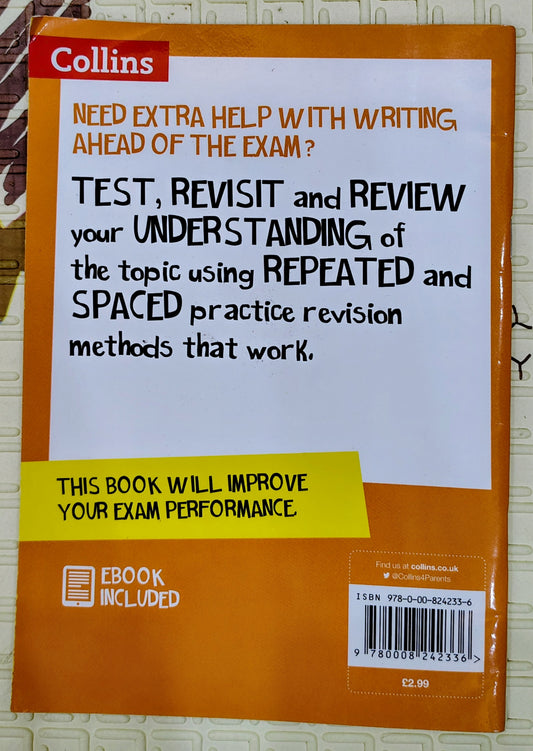 Snap Revision Writing AQA GCSE 9-1 English Language by Collins | Collins