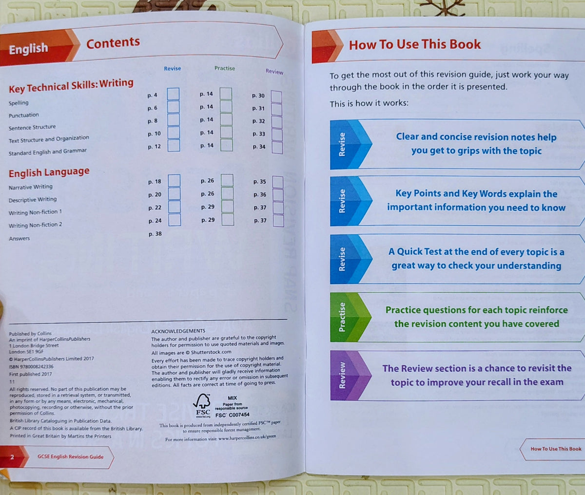 Snap Revision Writing AQA GCSE 9-1 English Language by Collins | Collins