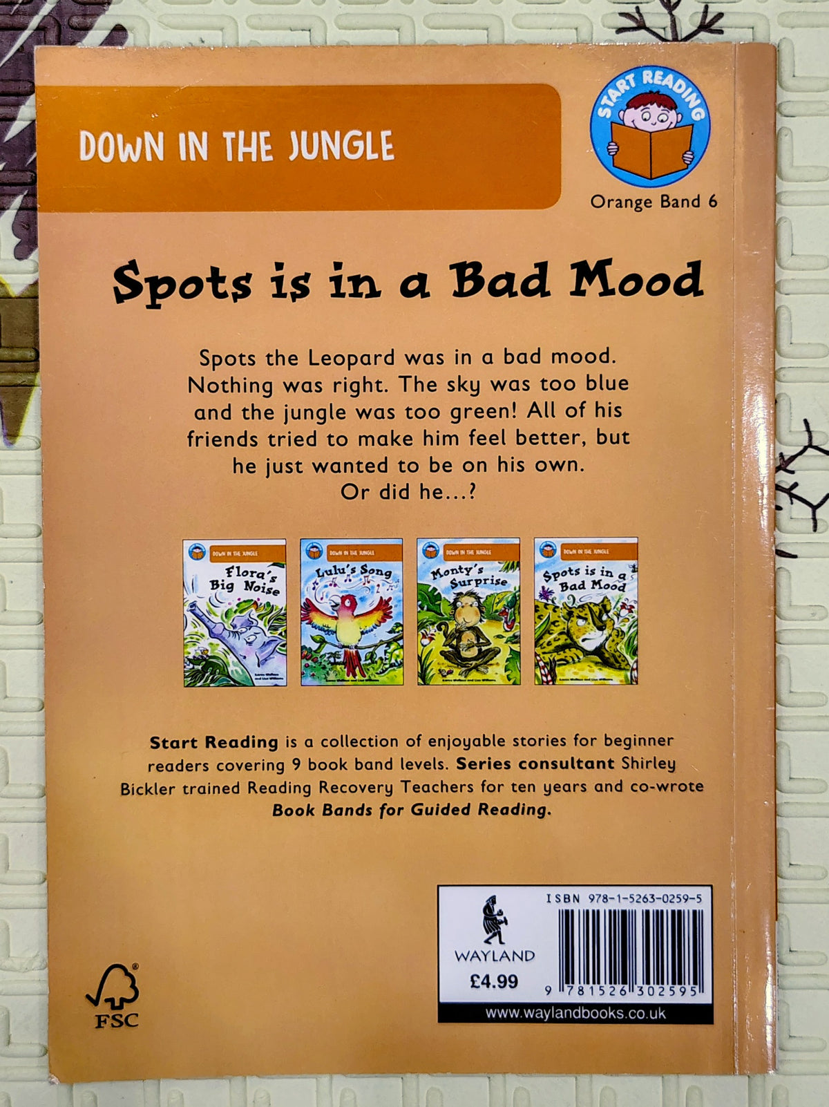 Spots is in a Bad Mood by Karen Wallace and Lisa Williams | Start Reading Band 6