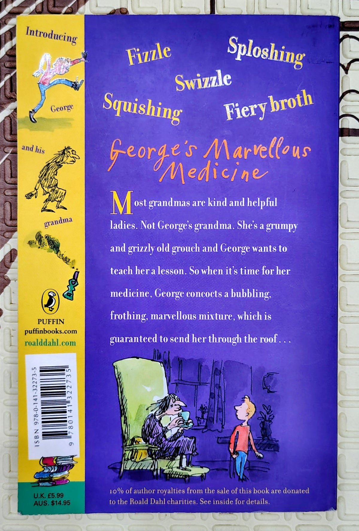 George's Marvellous Medicine by Roald Dahl | Puffin Books