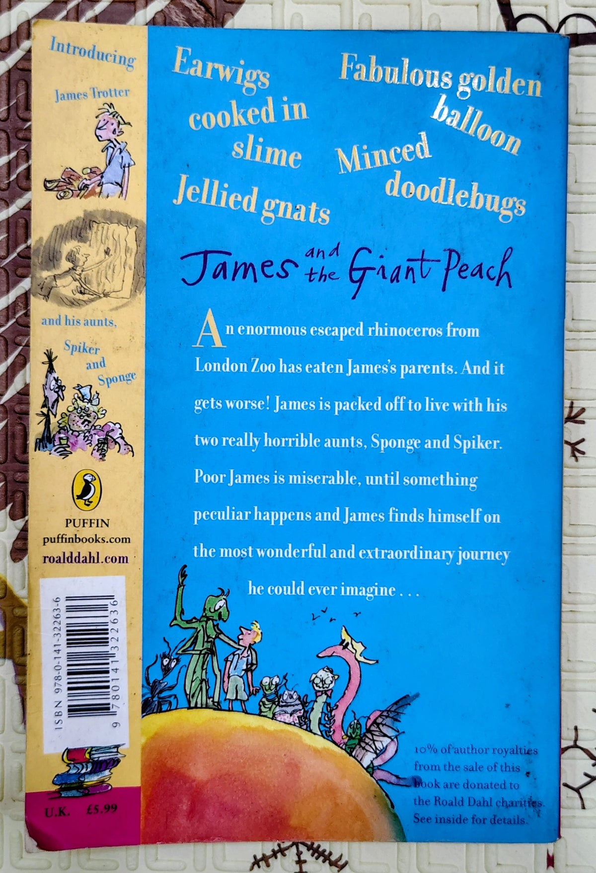 James and the Giant Peach by Roald Dahl | Puffin Books