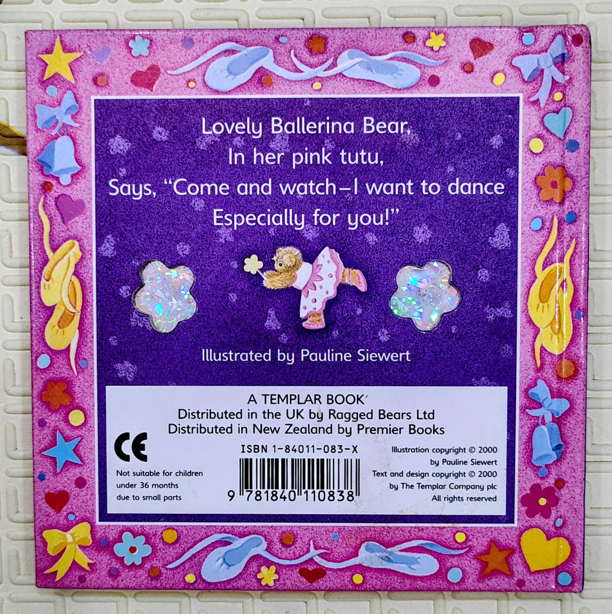 Ballerina Bear by Pauline Siewert | Mini book