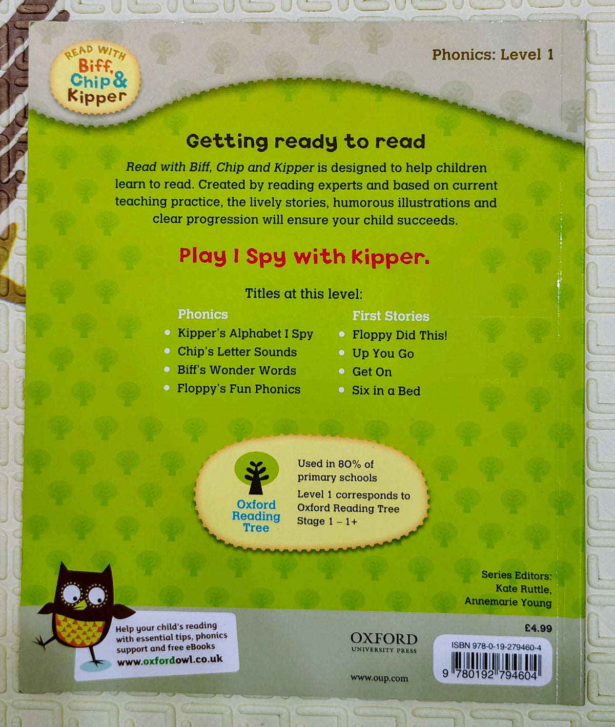 Kipper's Alphabet I Spy by Roderick Hunt and Alex Brychta | Oxford Level 1