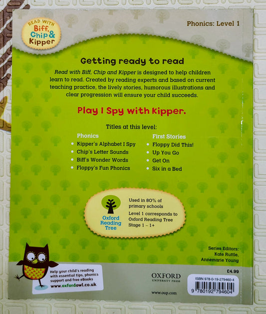 Kipper's Alphabet I Spy by Roderick Hunt and Alex Brychta | Oxford Level 1