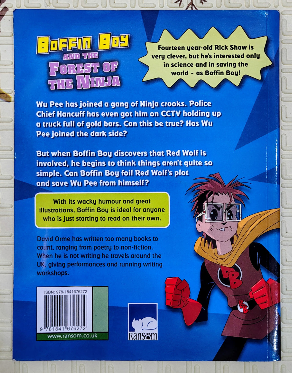 Boffin Boy and the Forest of the Ninja by David Orme | Rising Stars | Graphic Novel