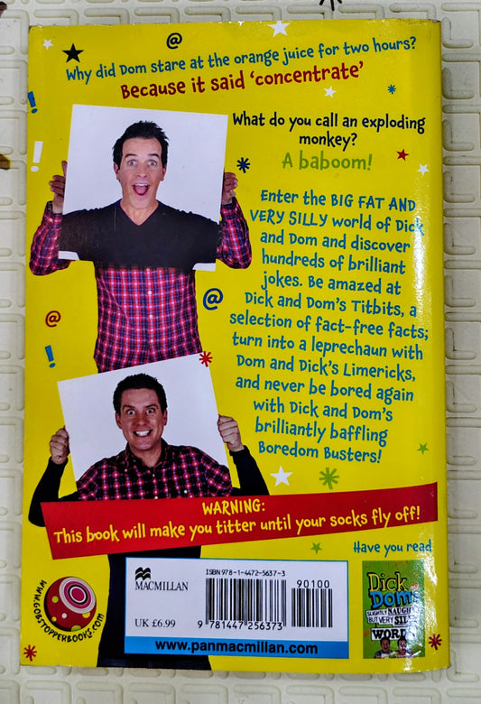 Big Fat and Very Silly Joke Book by Dick and Dom | Macmillan