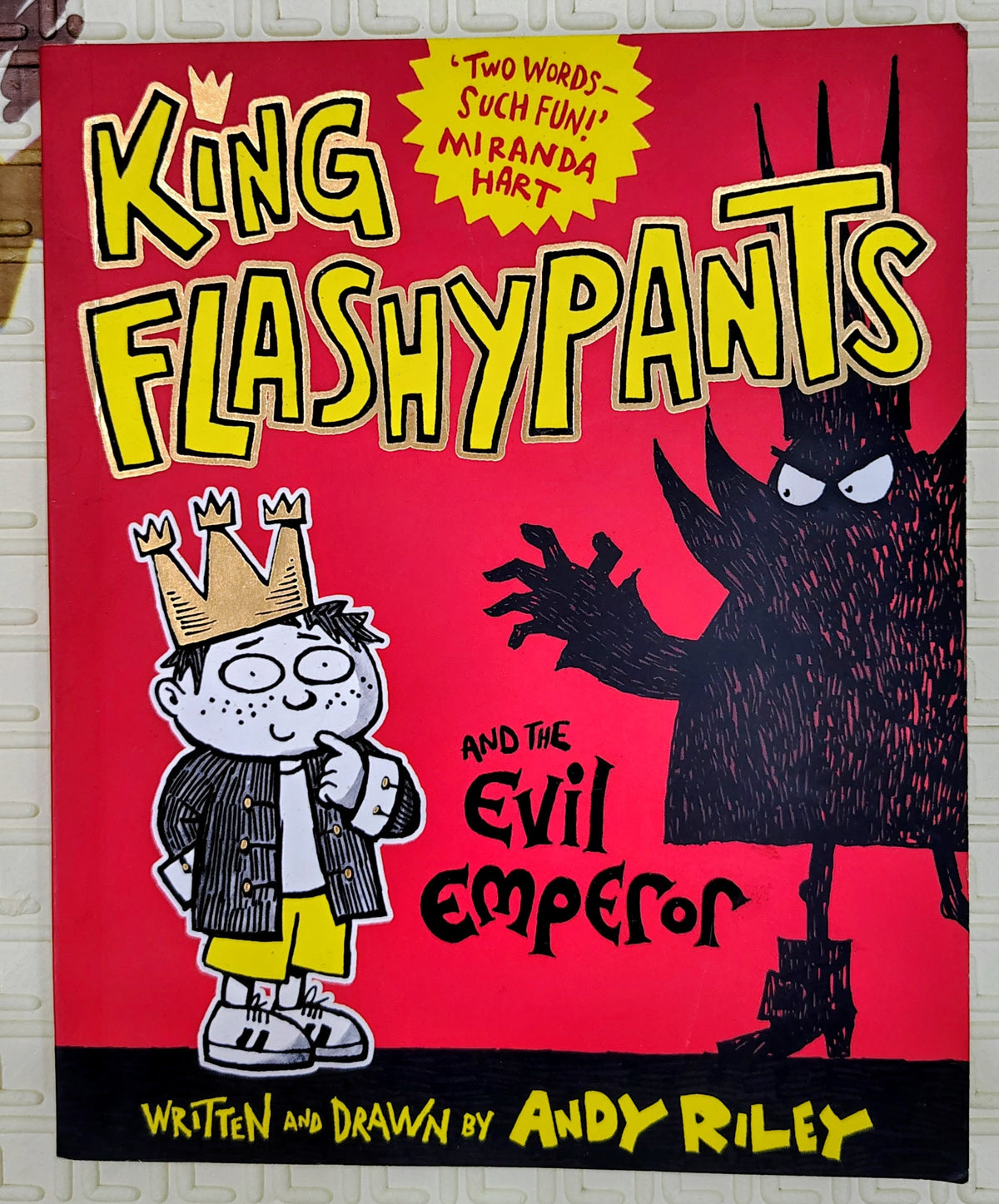 King Flashypants and the Evil Emperor by Andy Riley | Hodder Chapter book