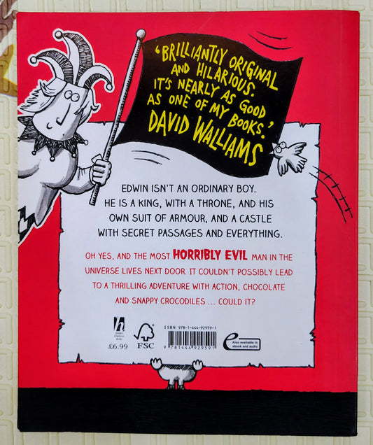 King Flashypants and the Evil Emperor by Andy Riley | Hodder Chapter book