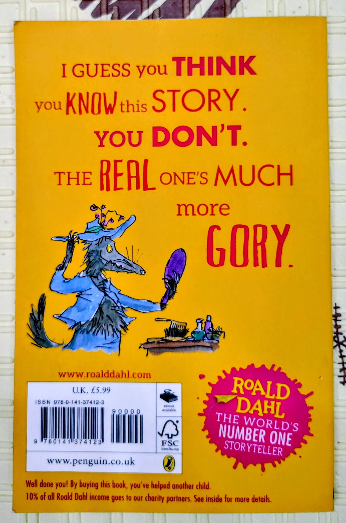 Revolting Rhymes by Roald Dahl | Puffin Books