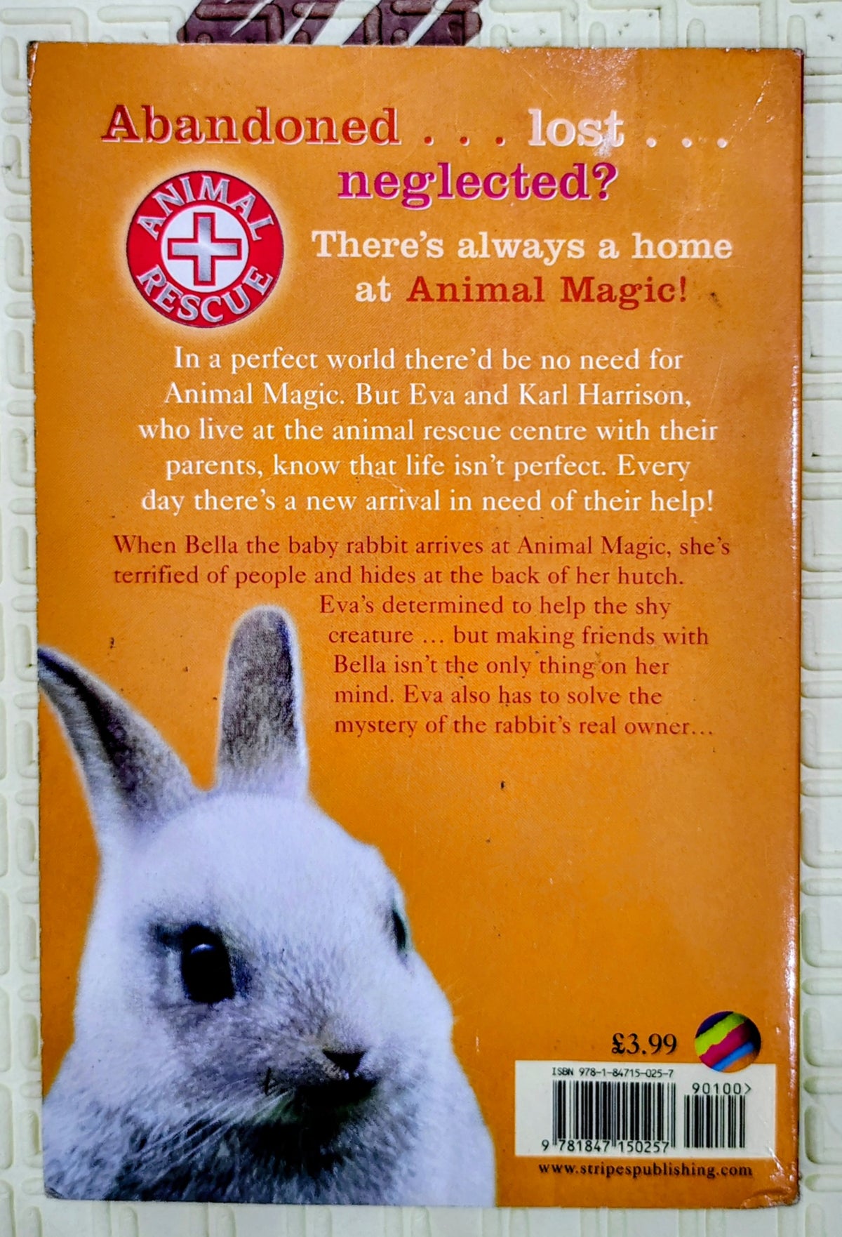 Bella: The Runaway Rabbit by Tina Nolan | Animal Rescue