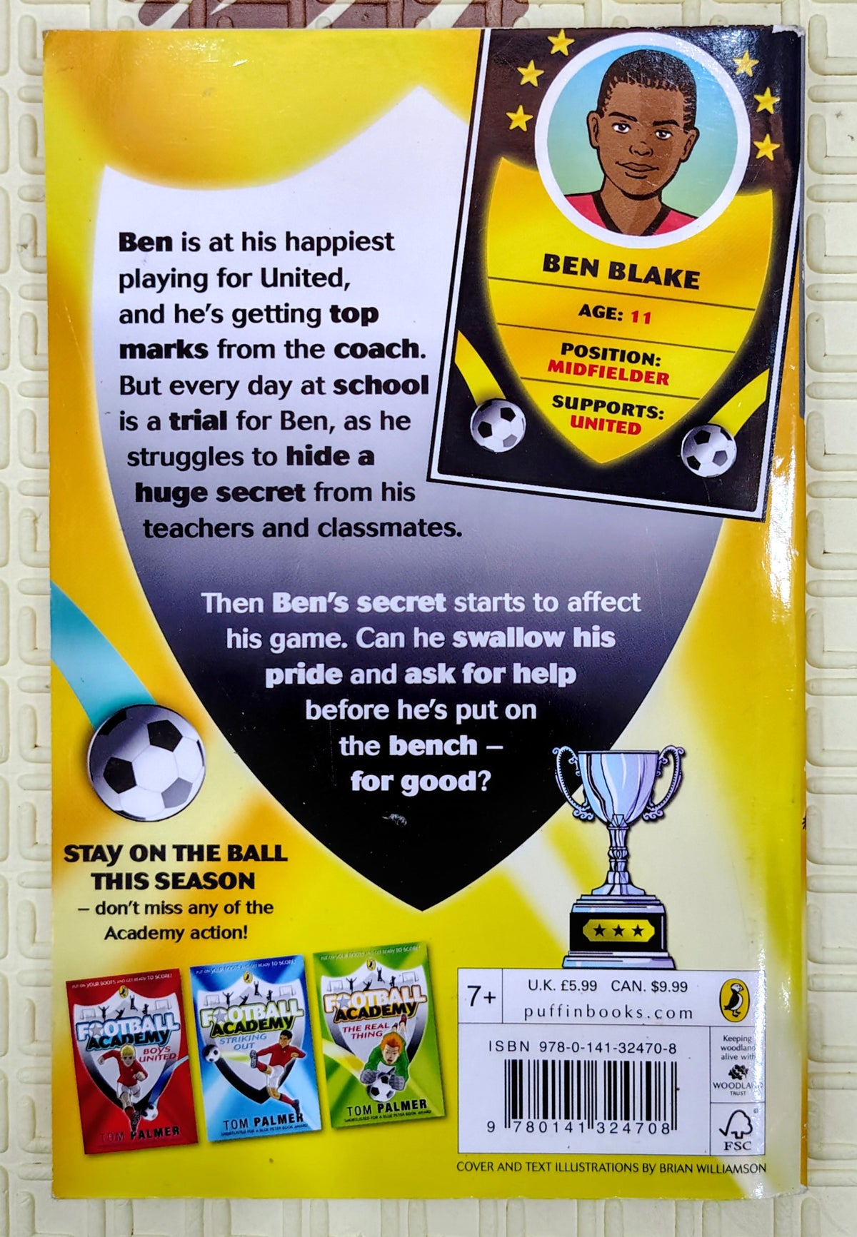 Football Academy: Reading the Game by Tom Palmer | Puffin Books