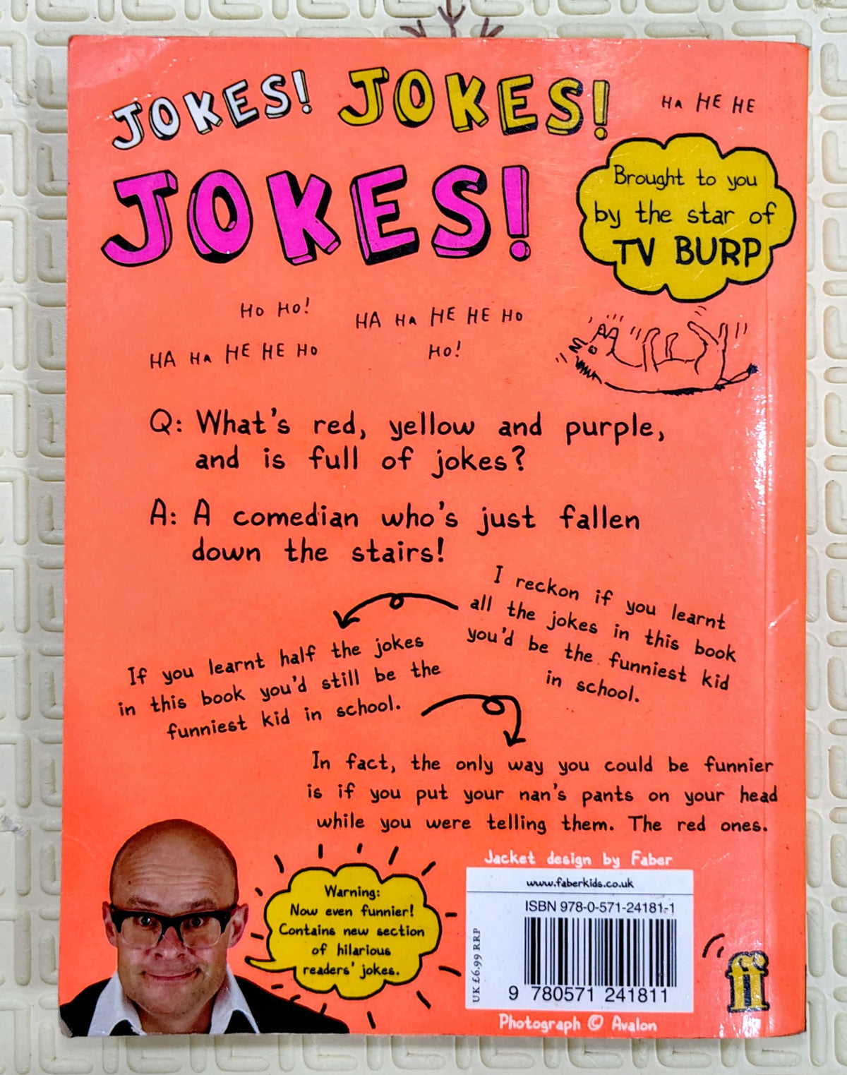 Harry Hill's Whopping Great Joke Book by Harry Hill | Faber Kids