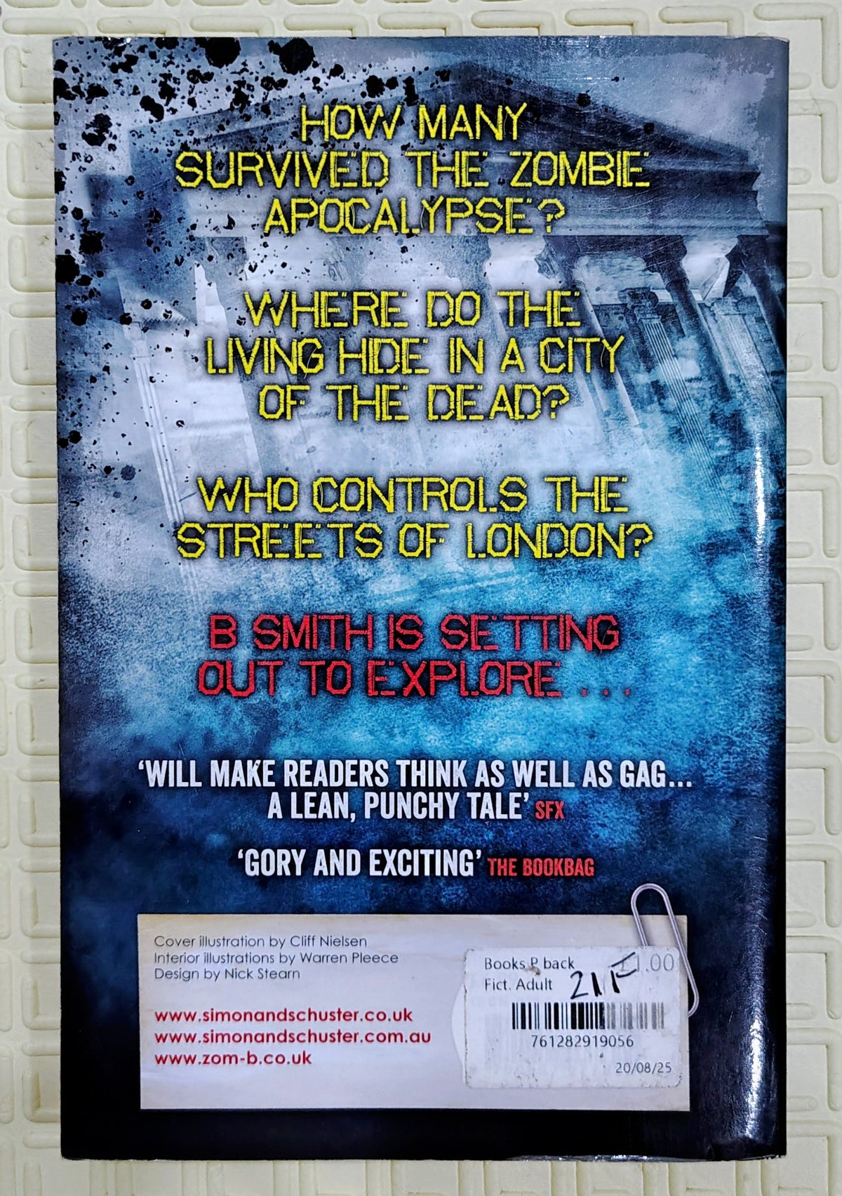 Zom-B City by Darren Shan | The Master of Horror