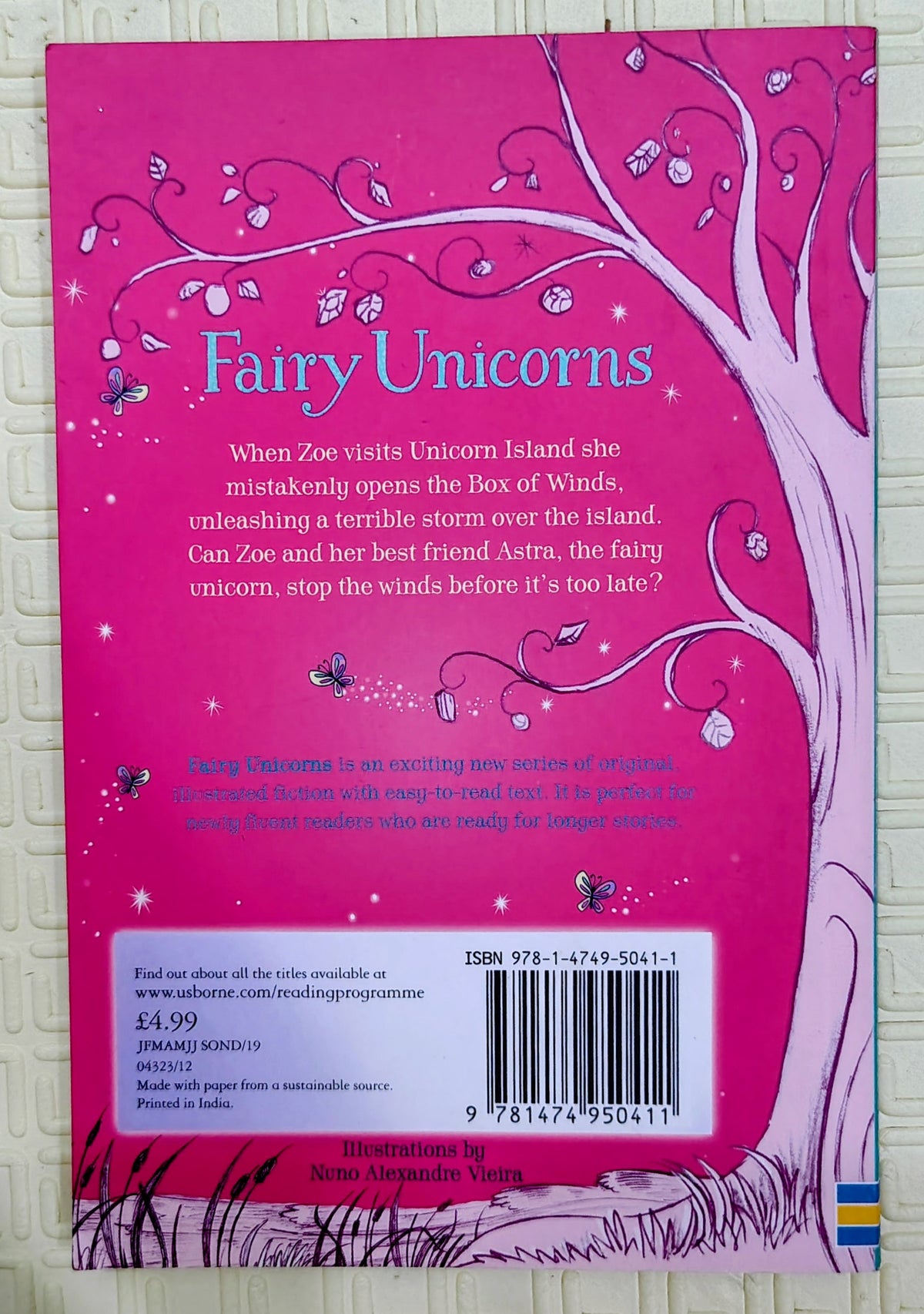 Fairy Unicorns: Wind Charm by Zanna Davidson | Usborne