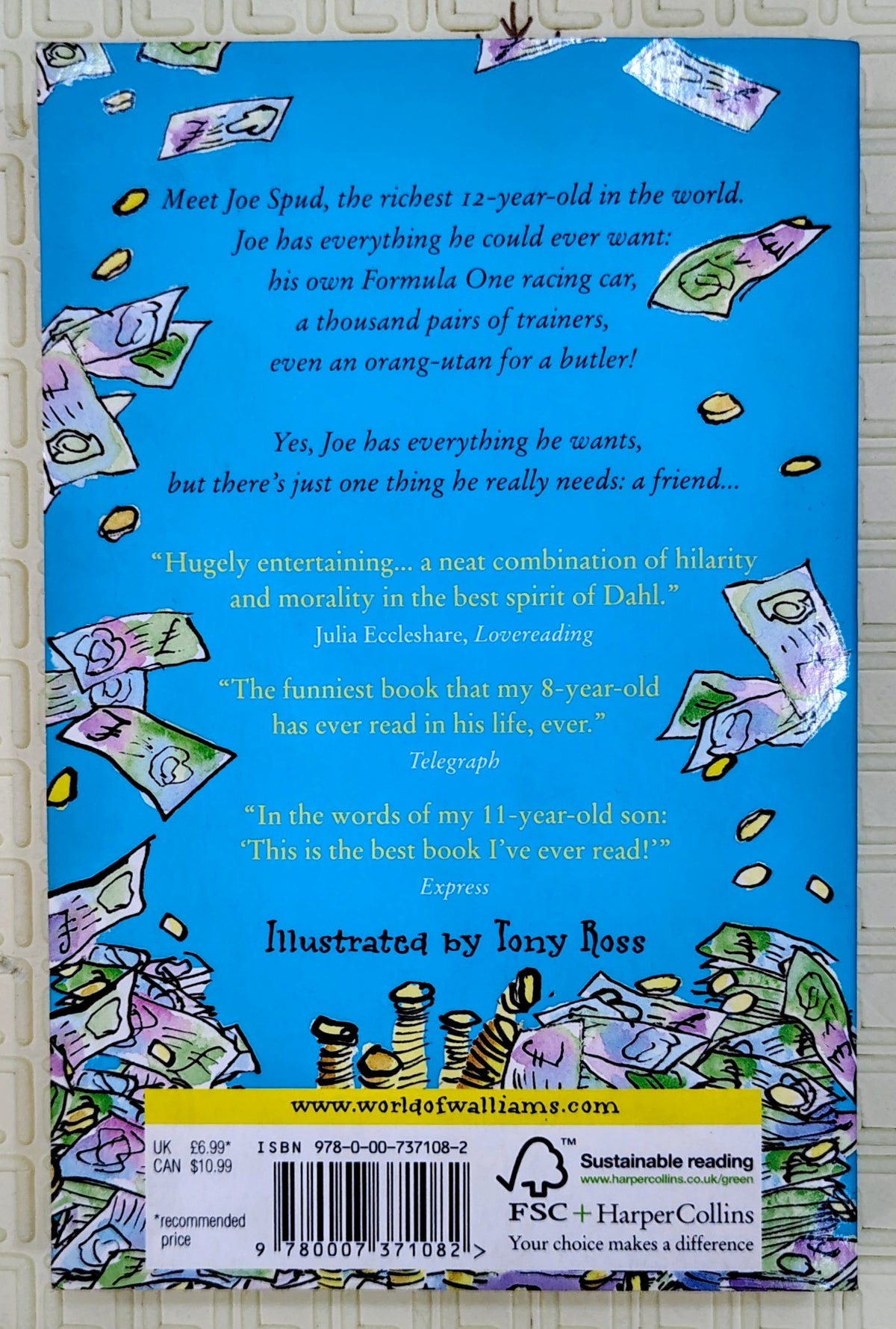 Billionaire Boy by David Walliams | HarperCollins