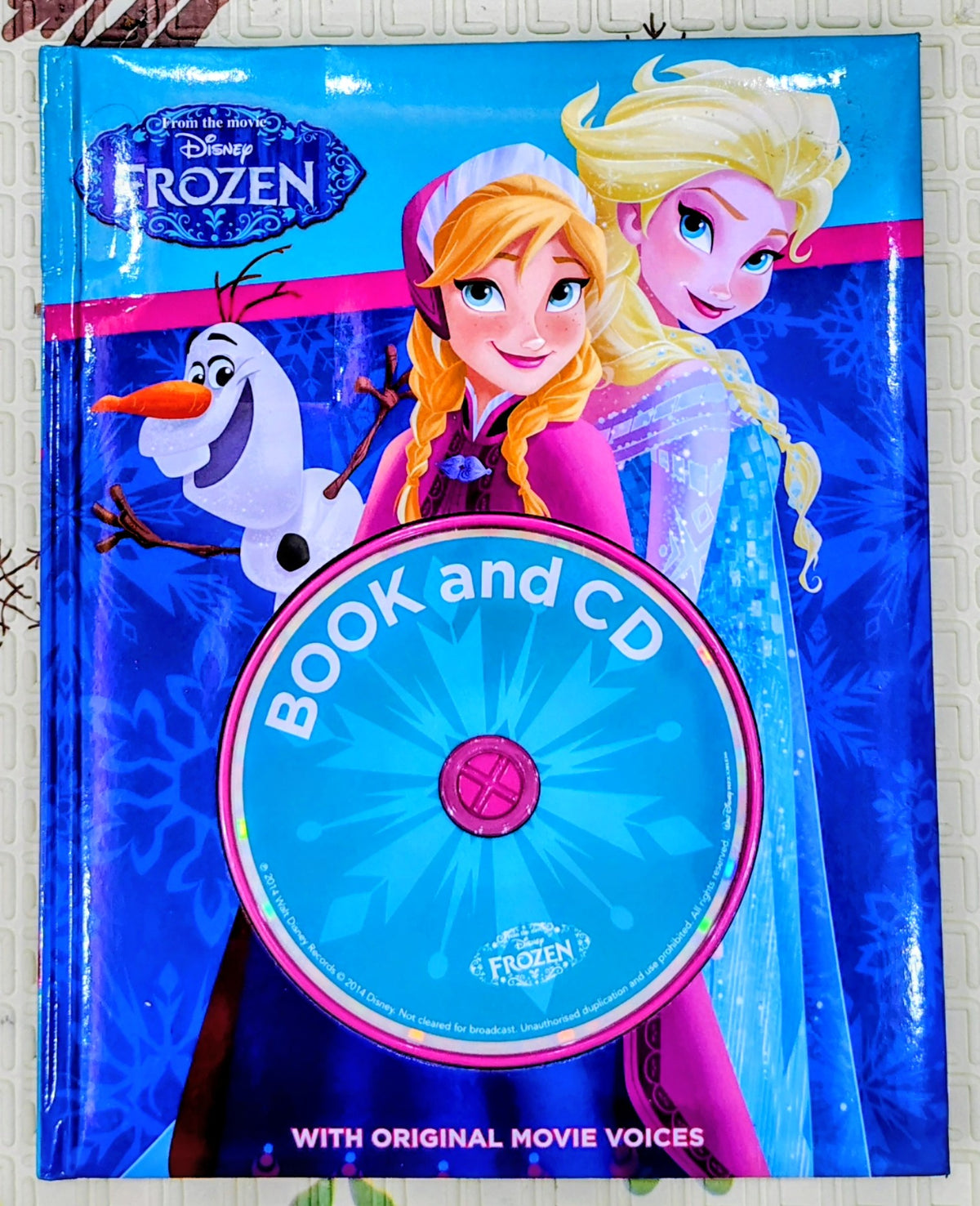 Disney Frozen Book and CD by Disney