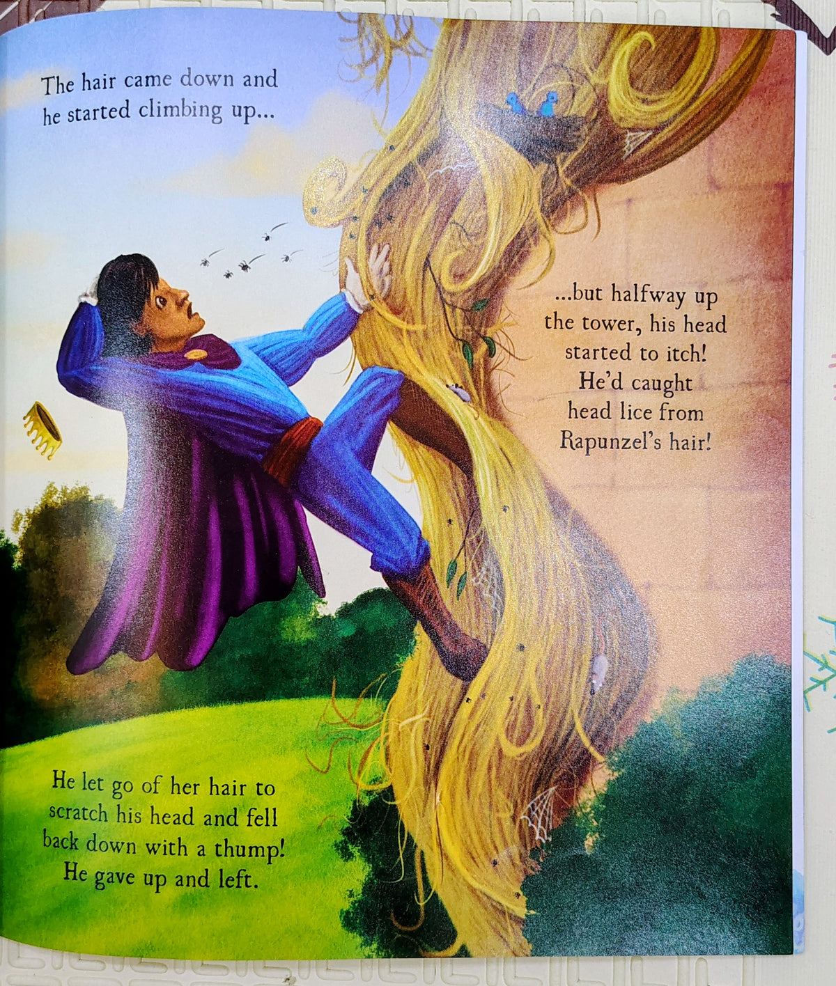 Rapunzel, Rapunzel, Wash Your Hair! | A book about Hair hygiene