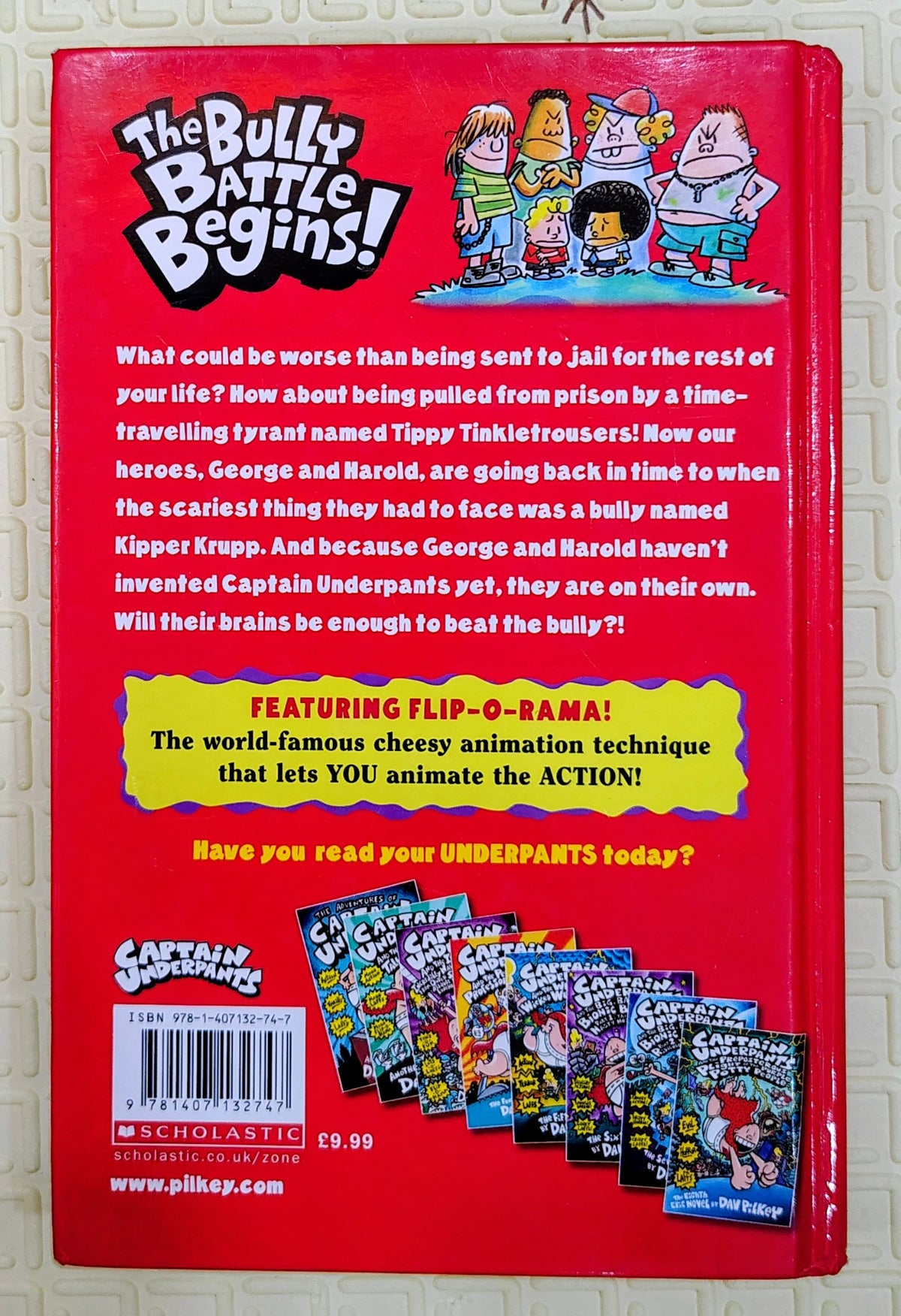 Captain Underpants and the Terrifying Return of Tippy Tinkletrousers by Dav Pilkey | Scholastic