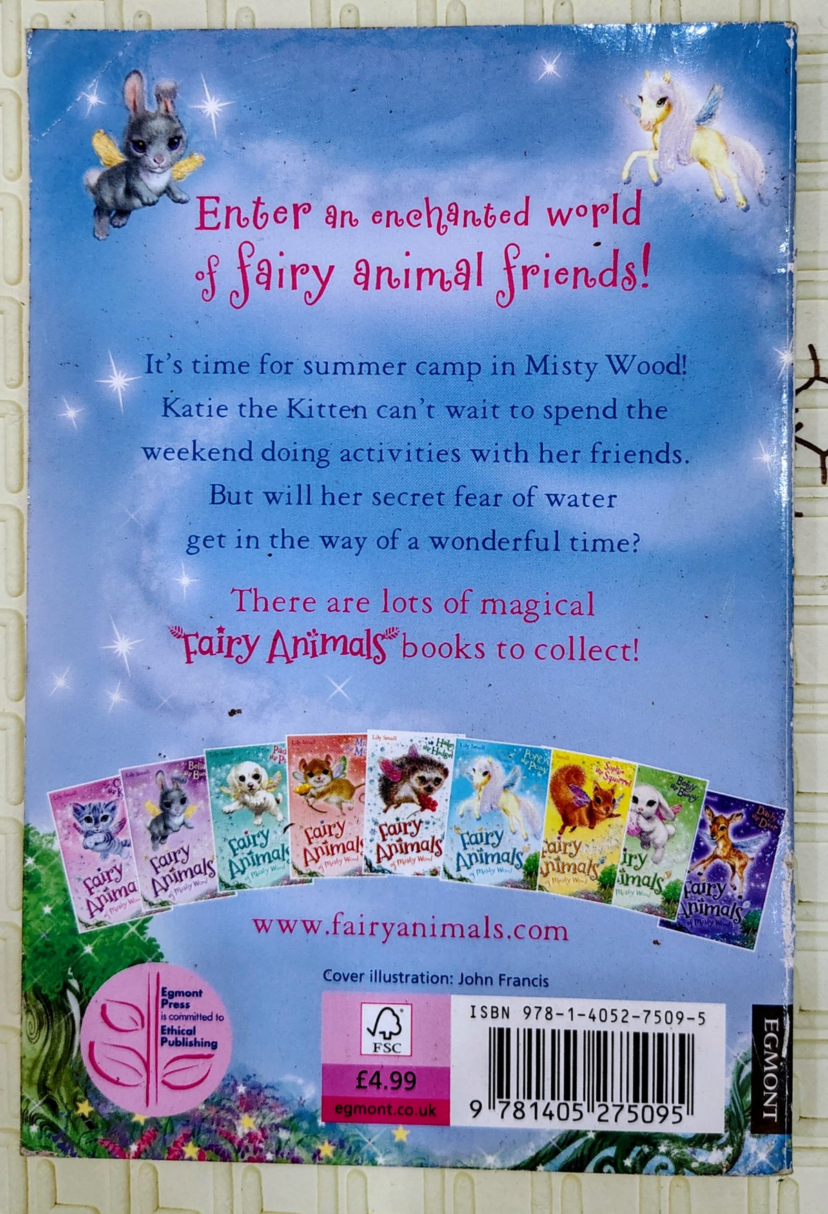 Fairy Animals of Misty Wood: The Kitten by Lily Small | Egmont