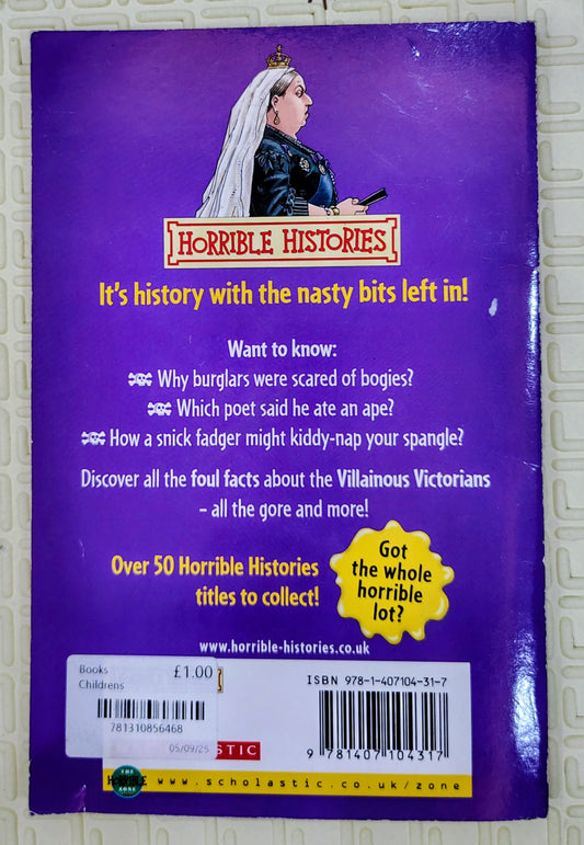 Horrible Histories: Villainous Victorians by Terry Deary | Scholastic