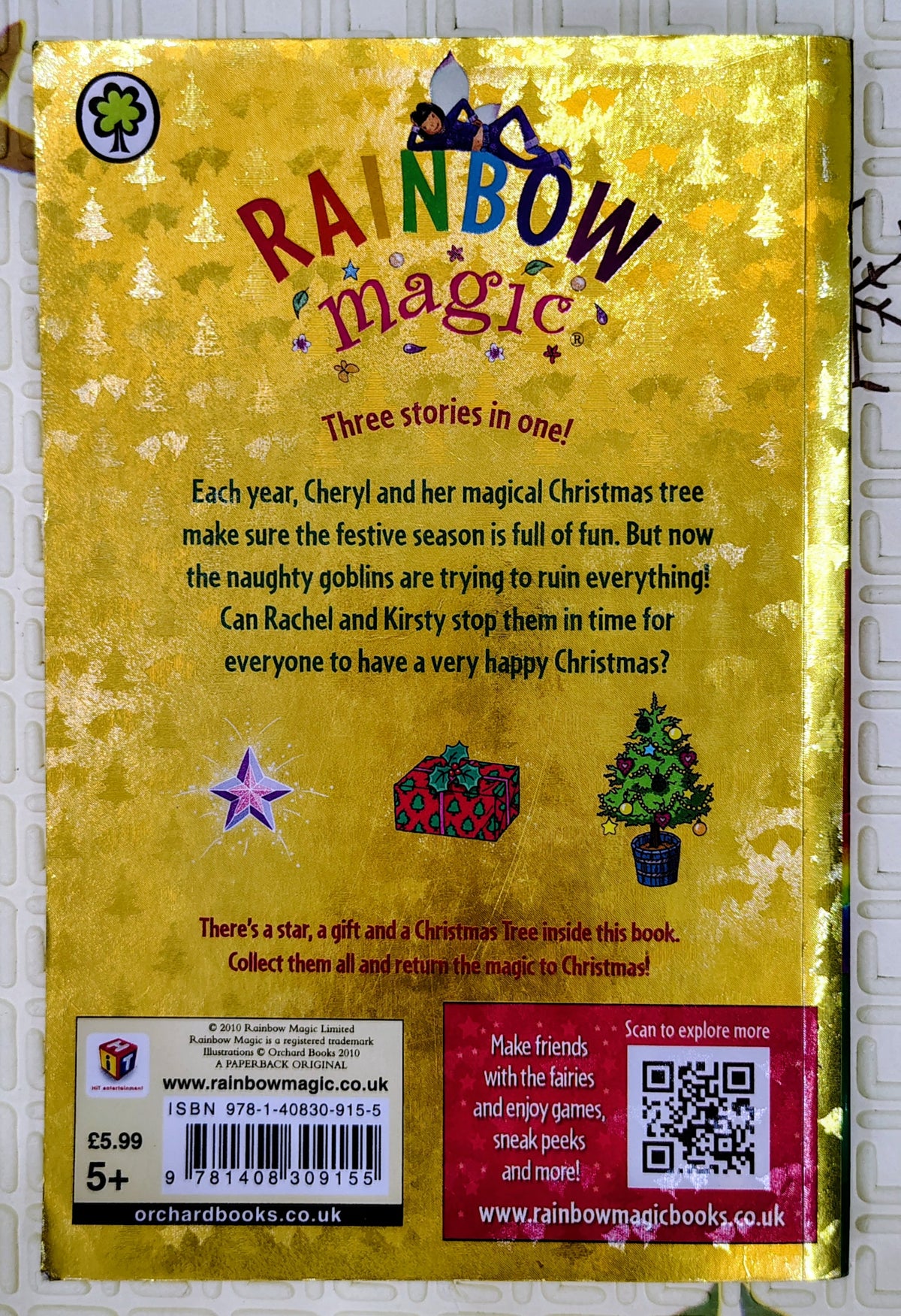 Rainbow Magic: Cheryl the Christmas Tree Fairy by Daisy Meadows | Orchard Books