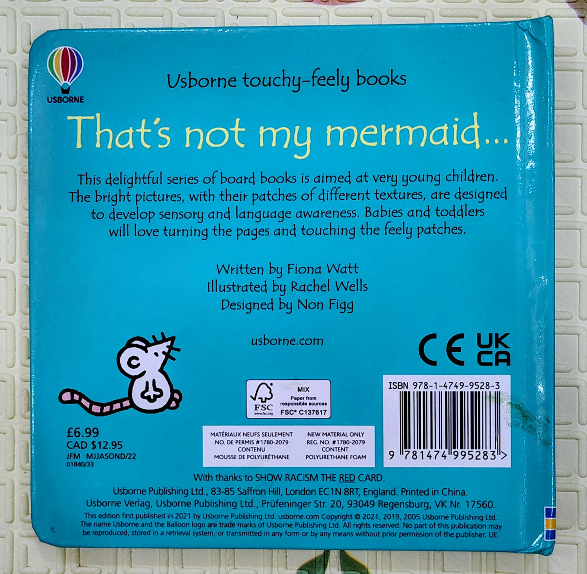 That's not my mermaid... by Fiona Watt | Usborne Touch and Feel
