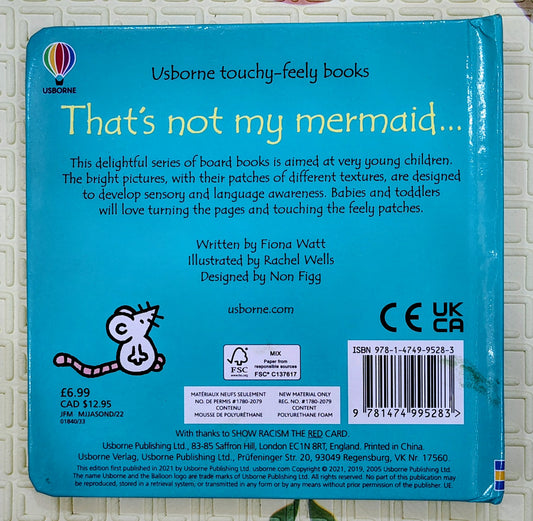 That's not my mermaid... by Fiona Watt | Usborne Touch and Feel