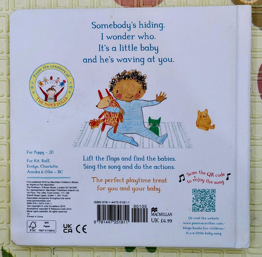 It's a Little Baby by Julia Donaldson | Lift the Flap | Macmillan