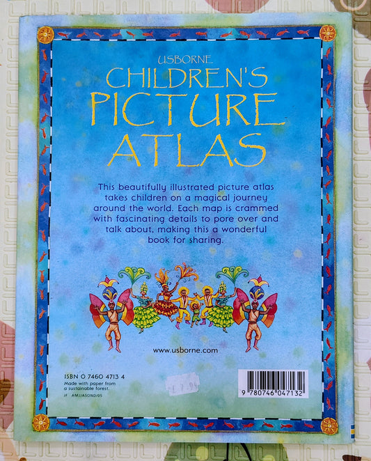 Usborne Children's Picture Atlas by Linda Edwards
