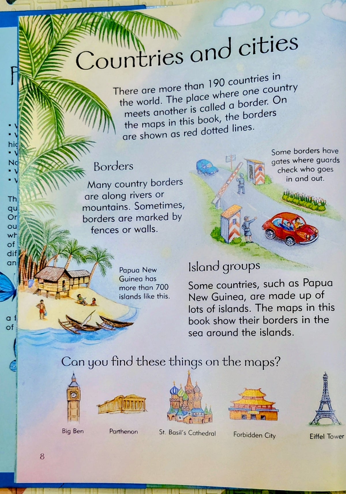 Usborne Children's Picture Atlas by Linda Edwards