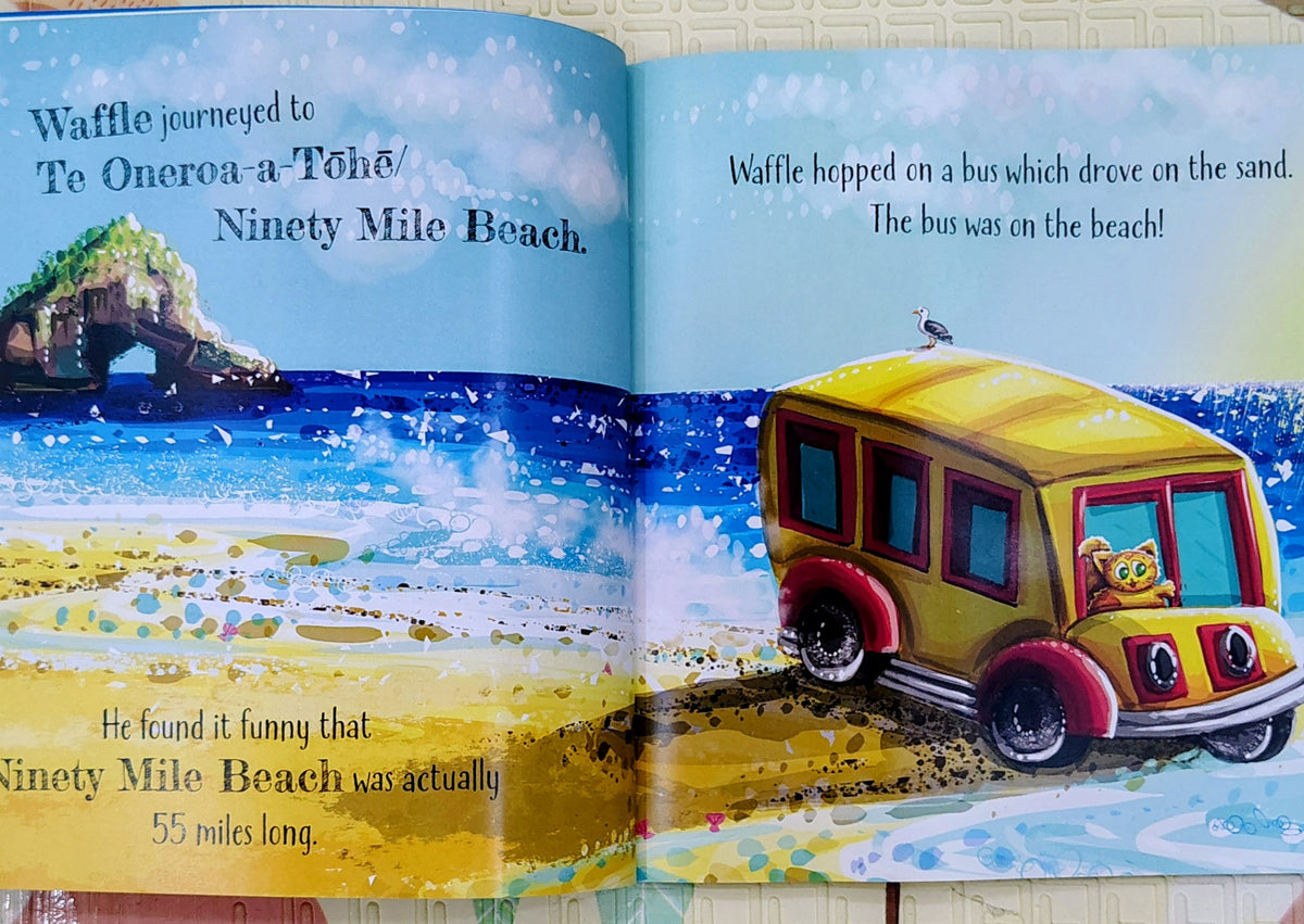 Waffle Travels Aotearoa New Zealand by Hayley Elliott-Kernot