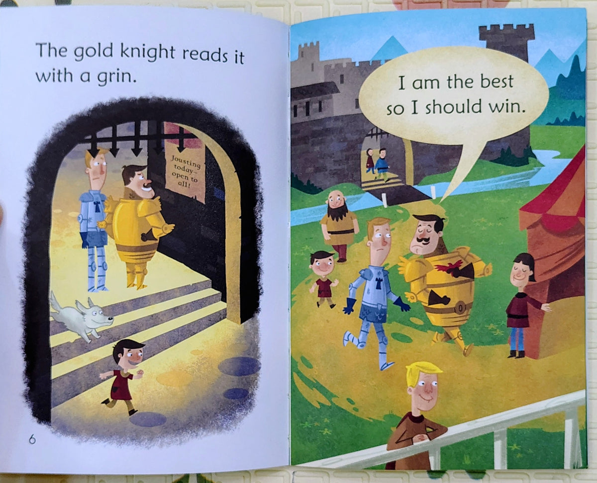 Knight Fight by Lesley Sims | Usborne Young Reading