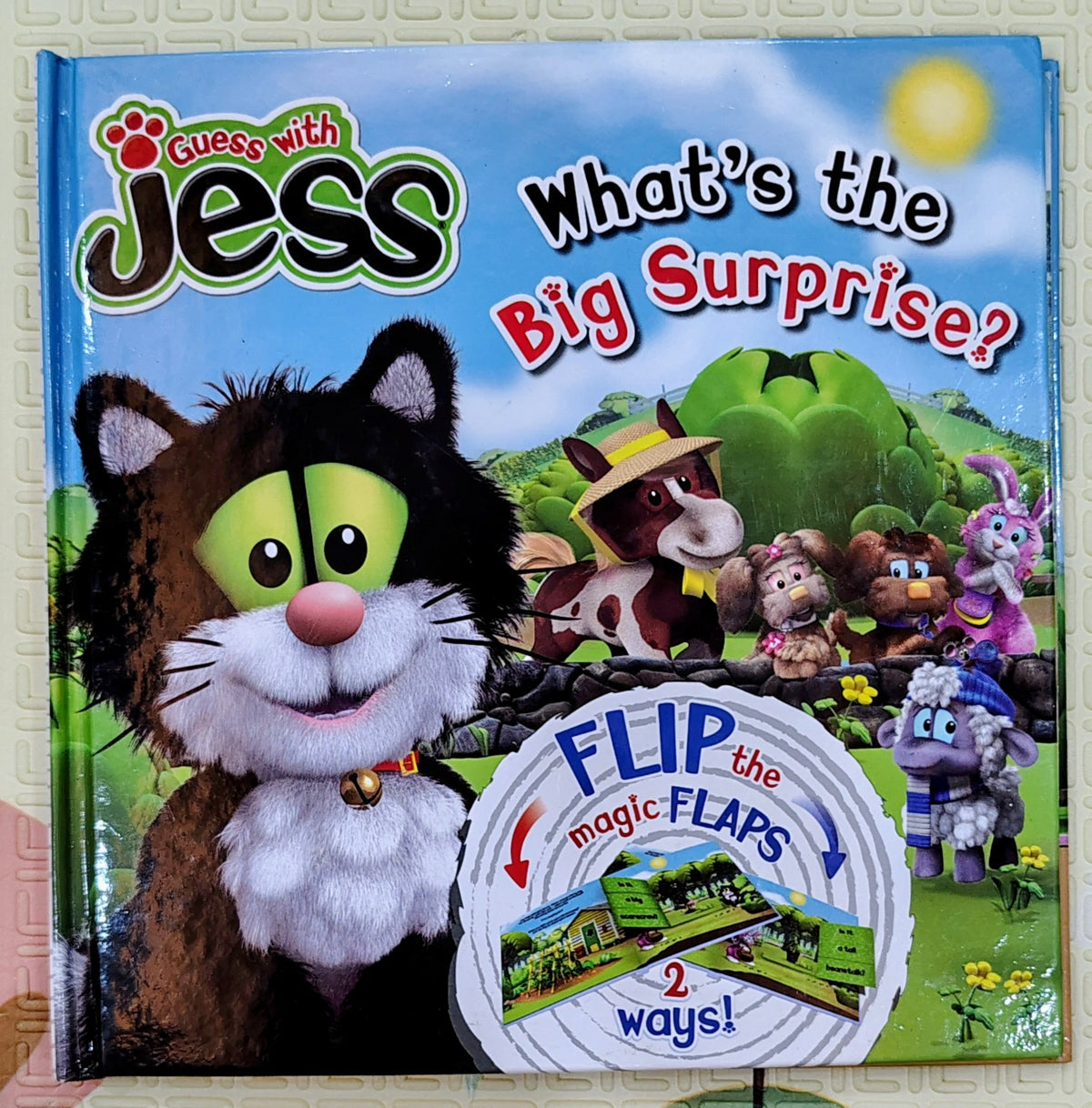 Guess with Jess: What's the Big Surprise? | Flip The Flap 2 2 ways