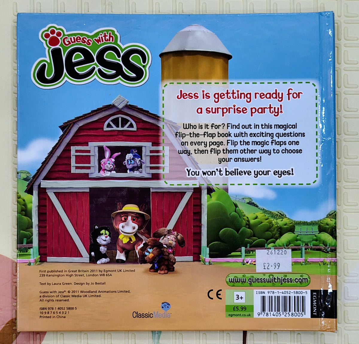 Guess with Jess: What's the Big Surprise? | Flip The Flap 2 2 ways