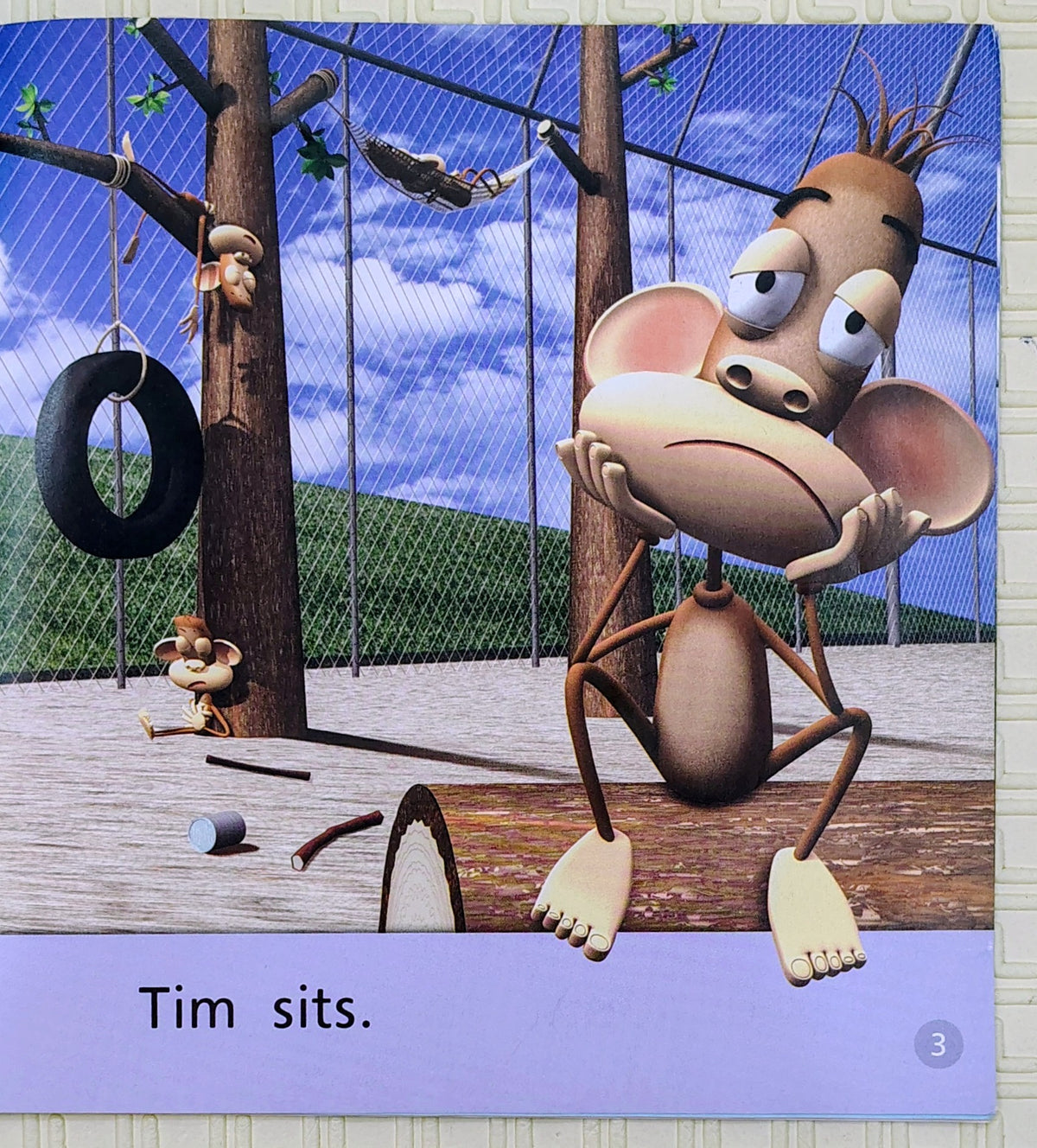 Tim's Din by Monica Hughes | Phonics Bug Phase 2