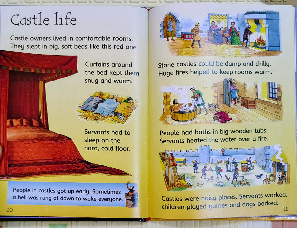 Castles by Usborne | Usborne Beginners