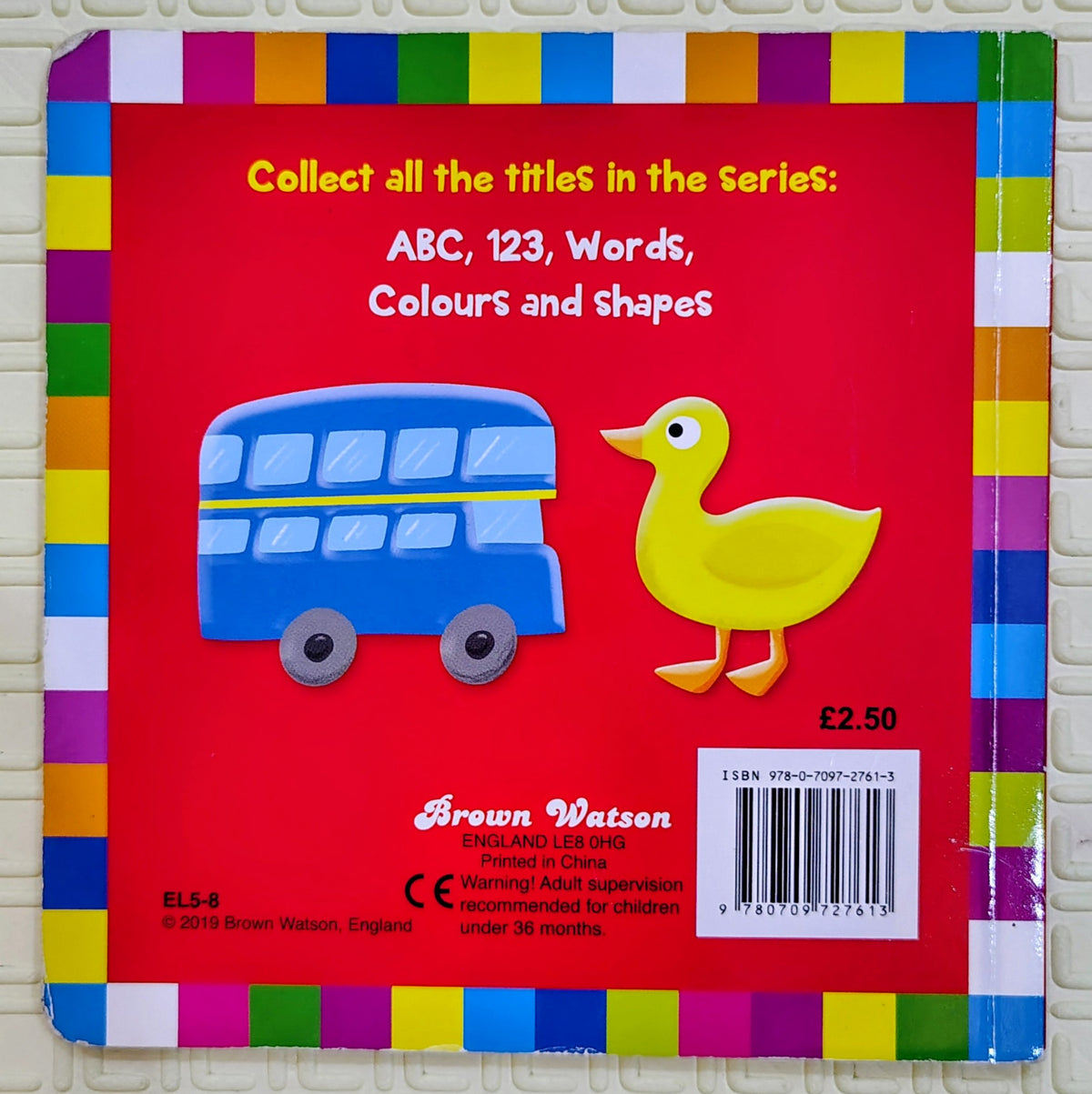 My First 123 | Brown Watson Mini Book