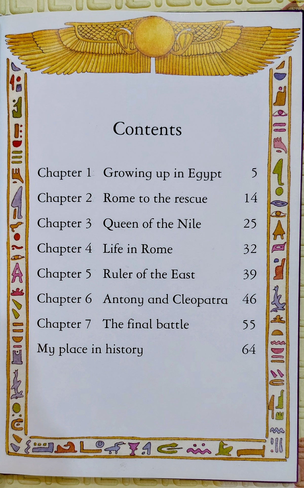 Cleopatra by Katie Daynes | Usborne Chapter Book