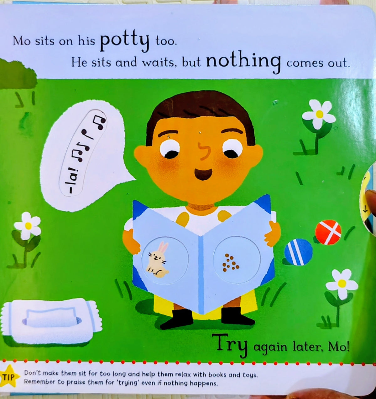 Big Steps: No More Nappies by Marion Cocklico | Potty Training Book with Flaps, Wheels