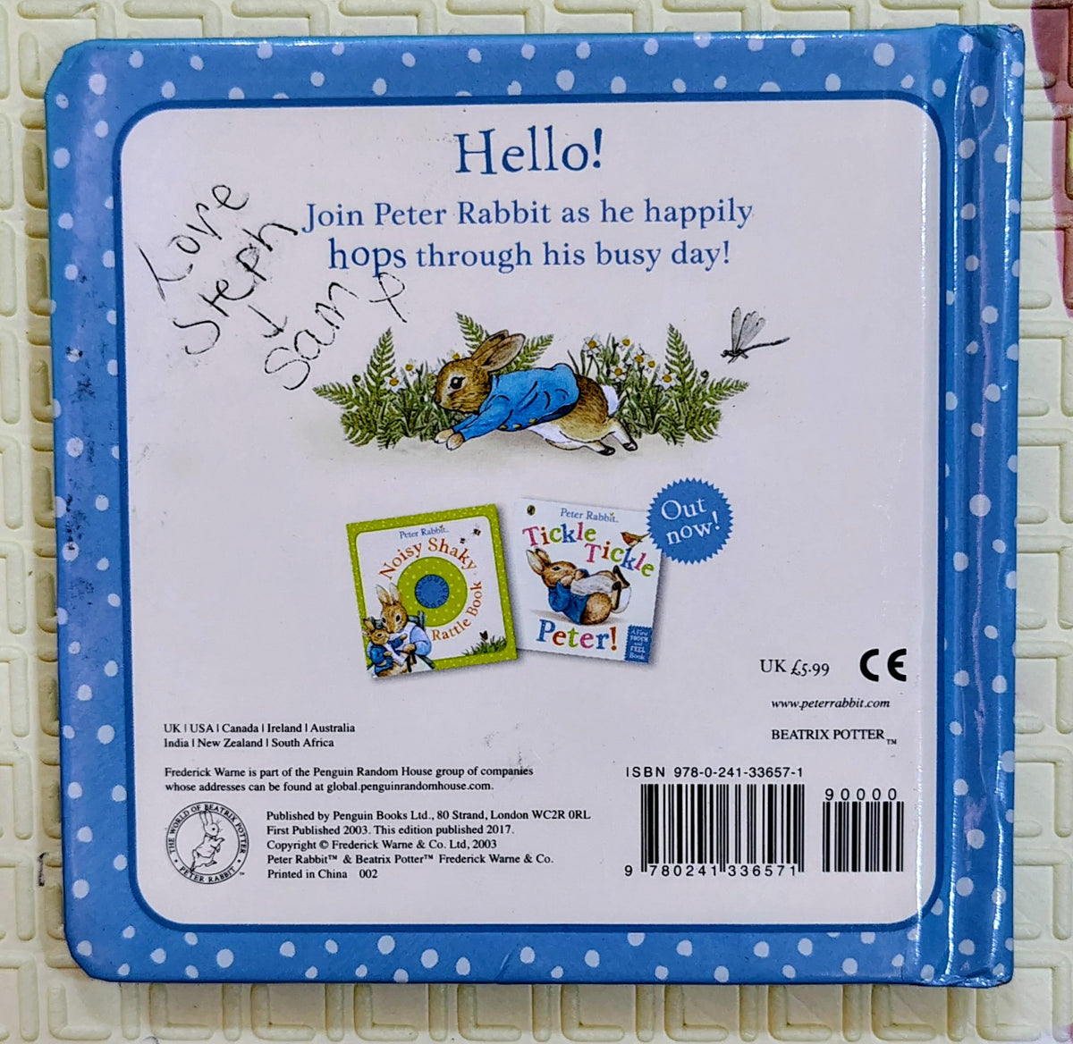 Hello Peter! by Beatrix Potter | Penguin Mini Book