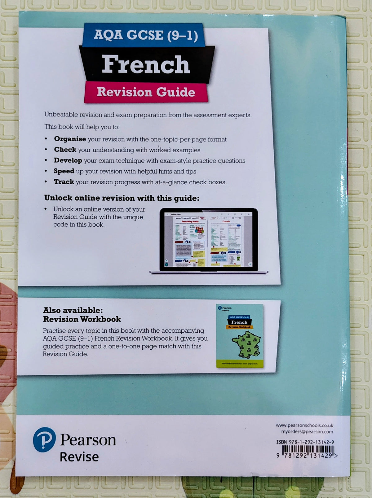 AQA GCSE (9-1) French Revision Guide | Pearson
