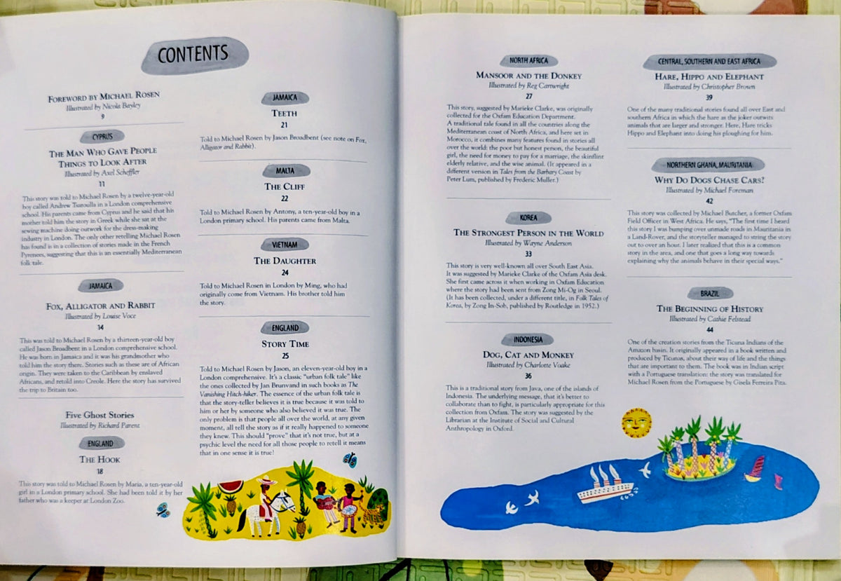 South & North East & West: 25 Stories from Around the World collected by Michael Rosen | Walker