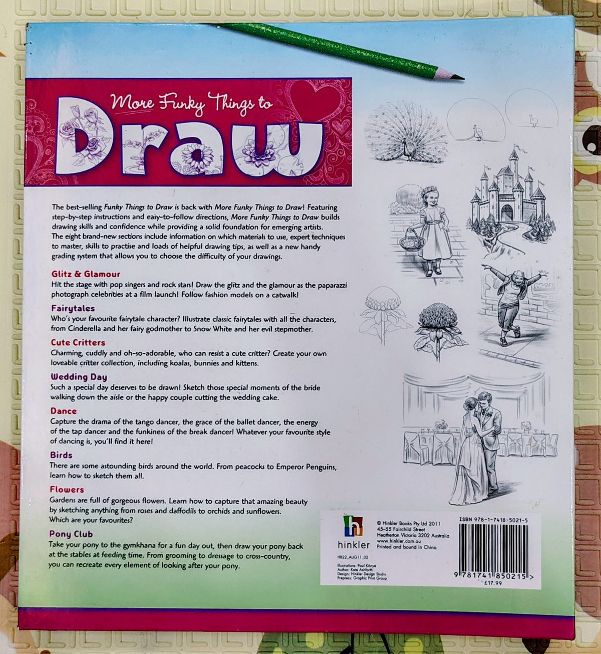 More Funky Things to Draw | Hinkler | 8 Books in 1 | Over 80 drawings