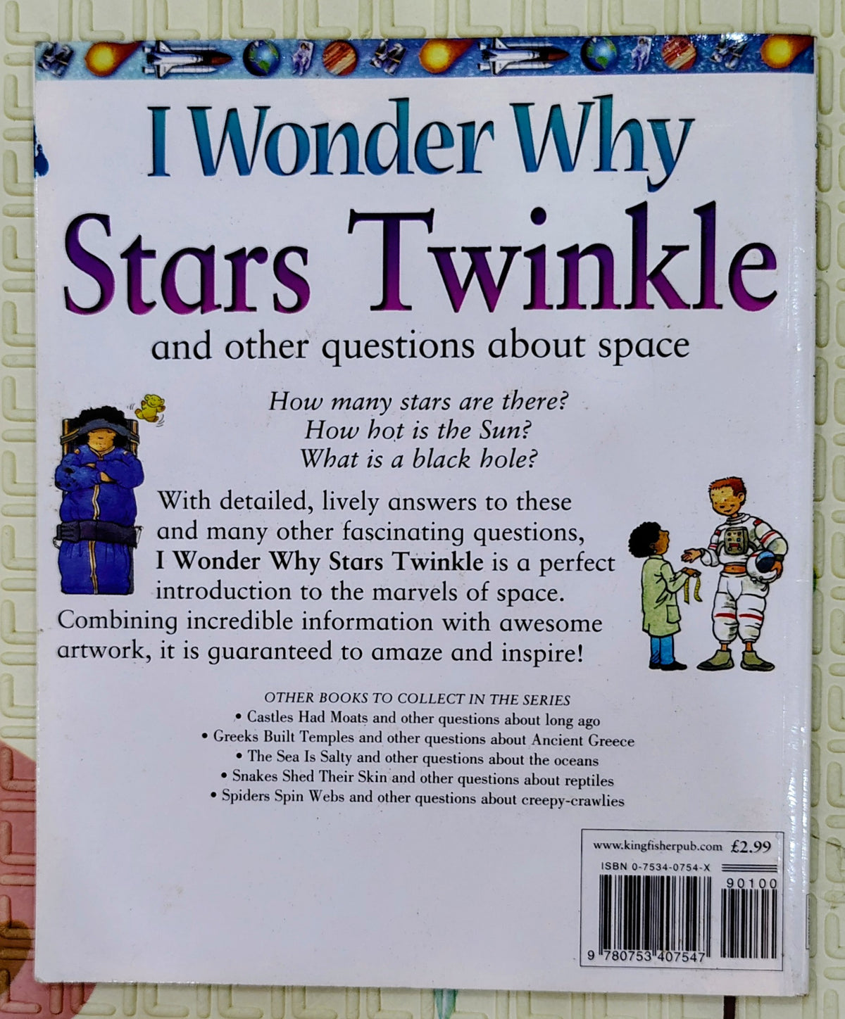 I Wonder Why Stars Twinkle by Kingfisher