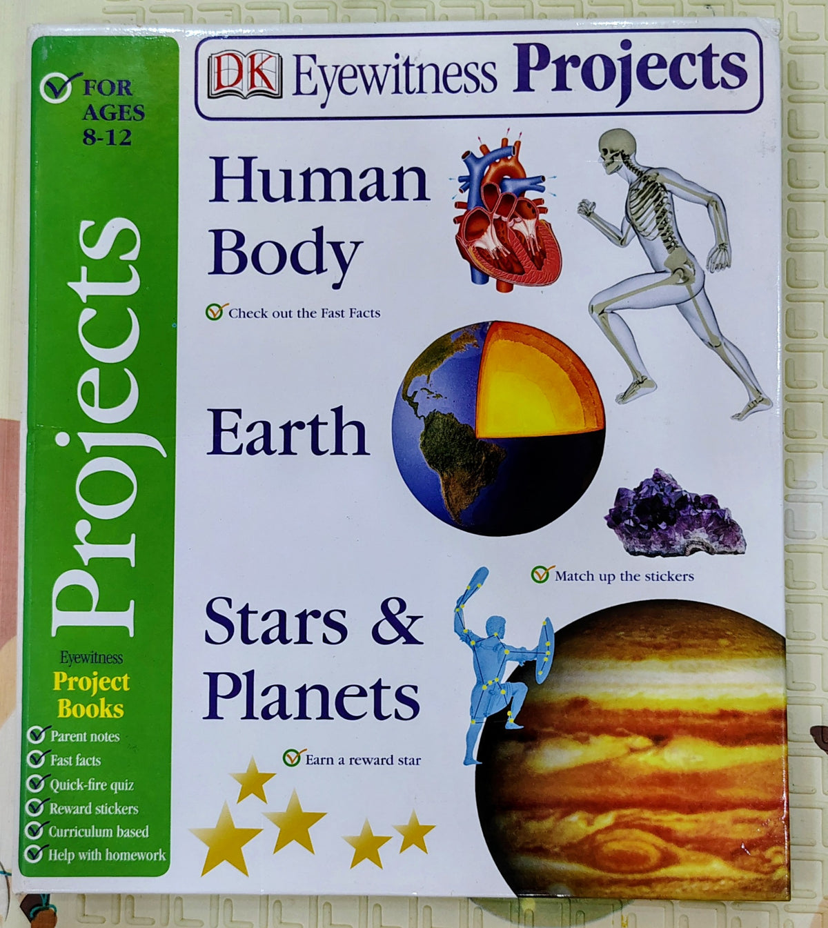 DK Eyewitness Projects: Human Body, Earth, Stars & Planets
