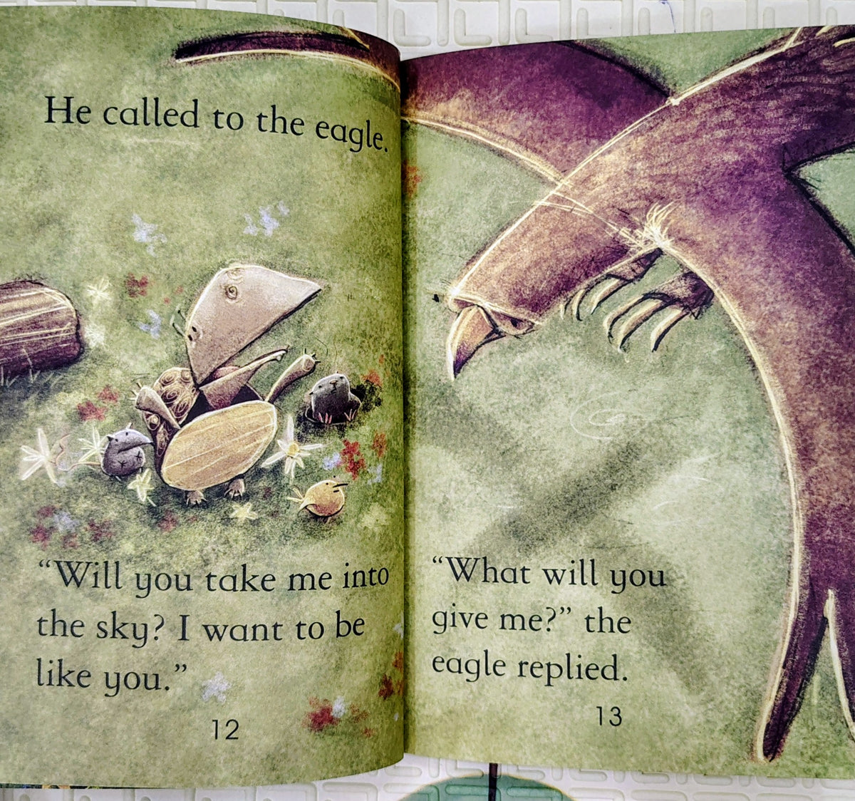 The Tortoise and the Eagle by Rob Lloyd Jones | Usborne Young Reading