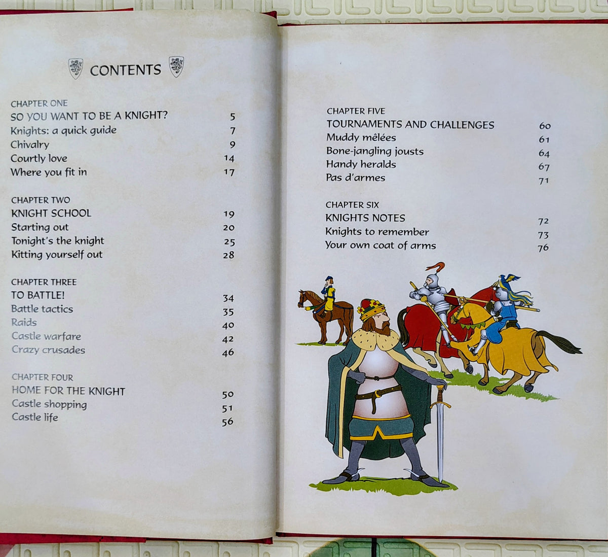 The Usborne Official Knight's Handbook | Be a Knight Overnight