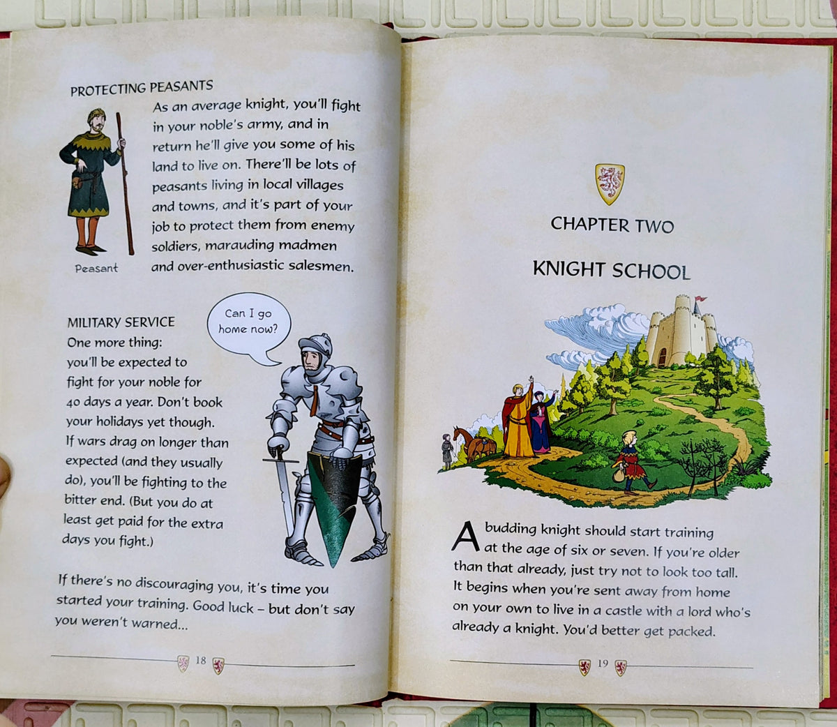The Usborne Official Knight's Handbook | Be a Knight Overnight